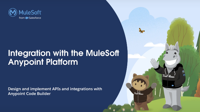 Integration with MuleSoft Anypoint Platform