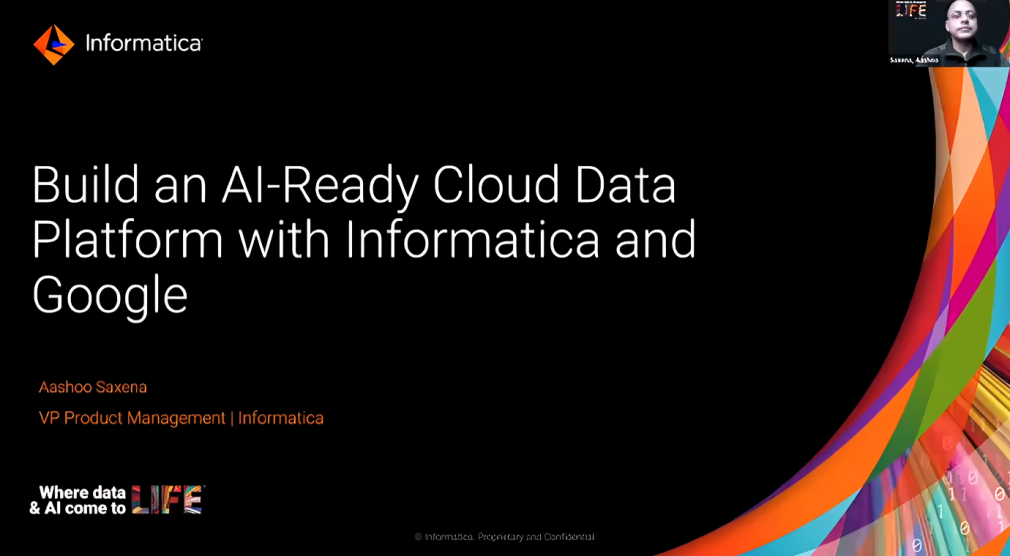 Build an AI-Ready Cloud Data Platform with Informatica and Google