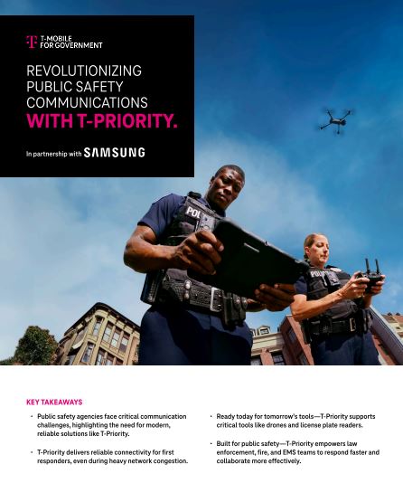 Public Safety - Revolutionizing Public Safety Communications with T-Priority (Samsung)