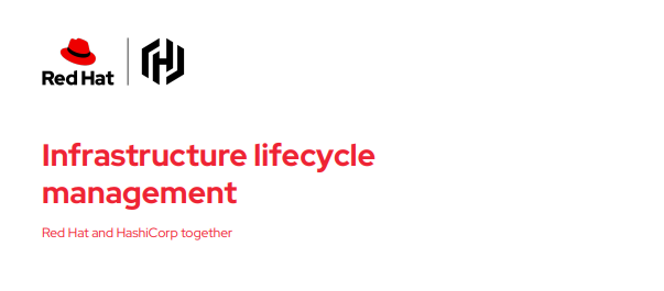 Infrastructure lifecycle management