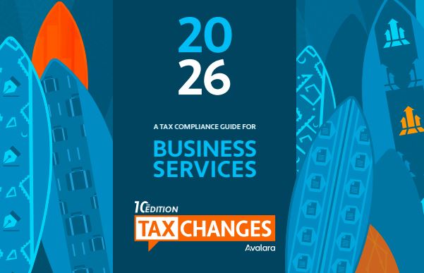 Avalara 2026 business services tax changes guide