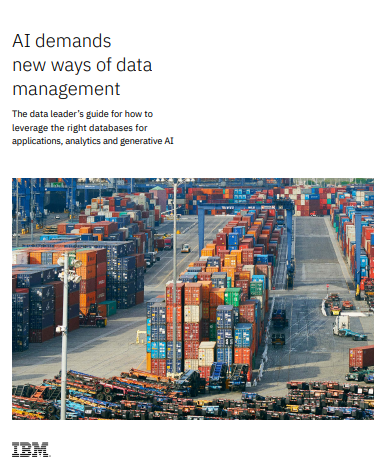 AI demands new ways of data management