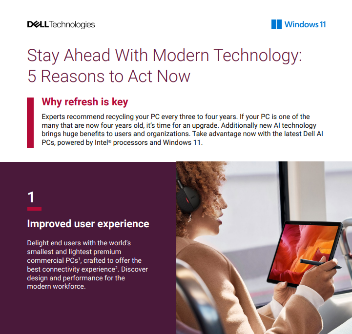 Stay Ahead With Modern Technology: 5 Reasons to Act Now