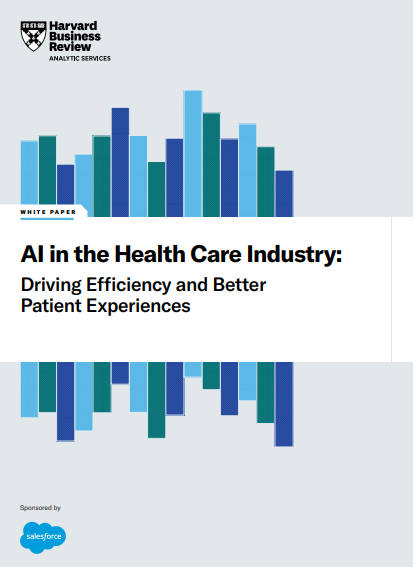 Driving Efficiency and Better Patient Experience in the Healthcare Industry Through the Use of AI