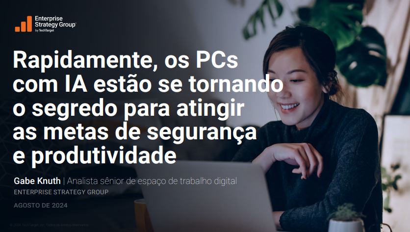 Rapidamente os PCs com IA esto se tornando o segredo para atingir as metas de segurana e produtividade