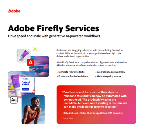 Accelerate content production with the power of AI.