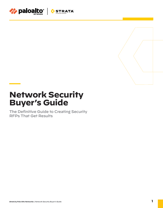 Strata: Network Security Buyer Guide
