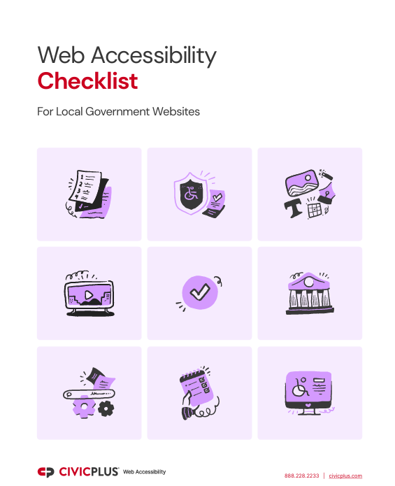 Web Accessibility Checklist for Local Governments