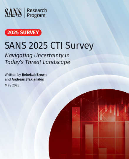 SANS 2025 CTI Survey