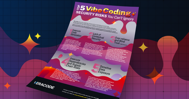 Top 5 Vibe Coding Risks Infographic