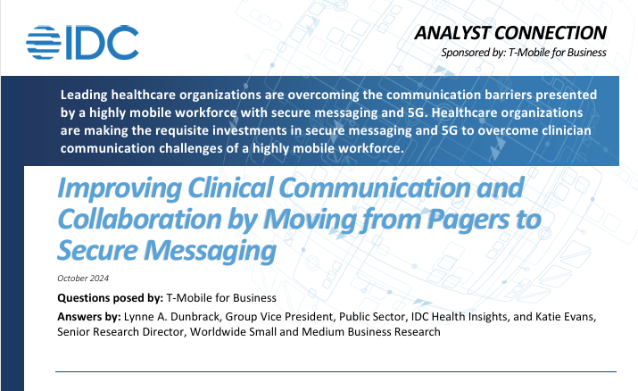 Making the Shift from Pagers to Secure Messaging to Improve Clinical Communications and Collaboration