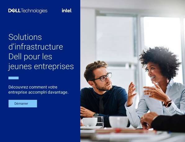 Solutions d’infrastructure Dell pour les jeunes entreprises 1