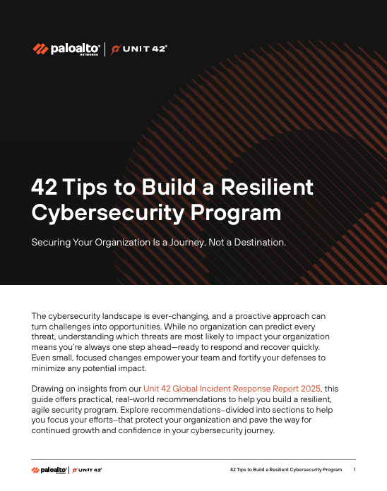 42 tips on your road to cyber resilience.