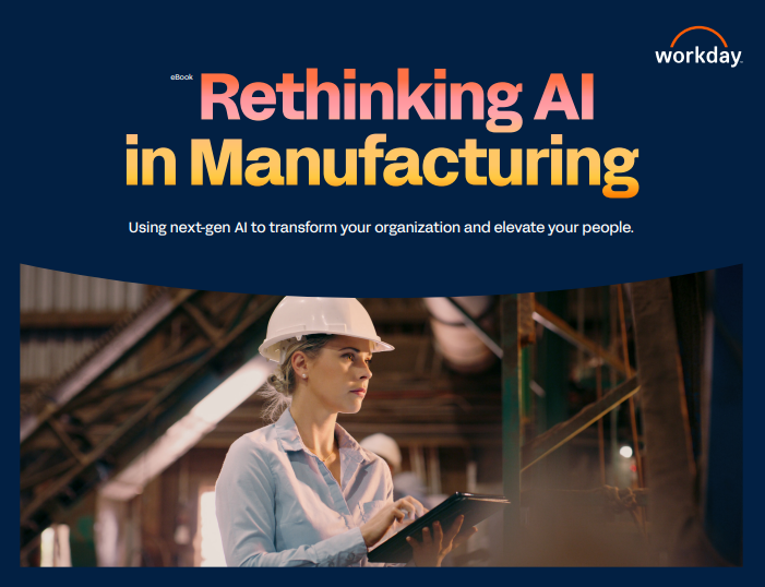 Rethinking AI for Manufacturing: Using next-gen AI to transform your organization and elevate your people