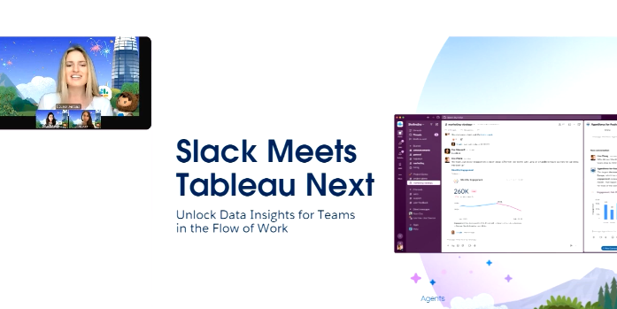 Slack Meets Tableau Next: Unlock Insights for Teams in the Flow of Work