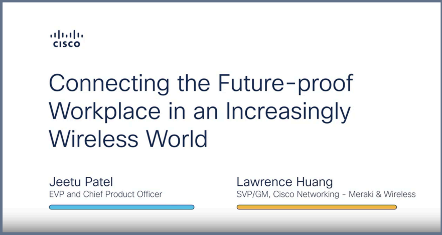 Webinar - Connecting the Future-proof Workplace in an Increasingly Wireless World