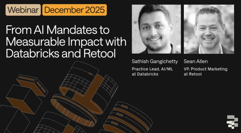 From AI mandates to measurable impact with Databricks and Retool
